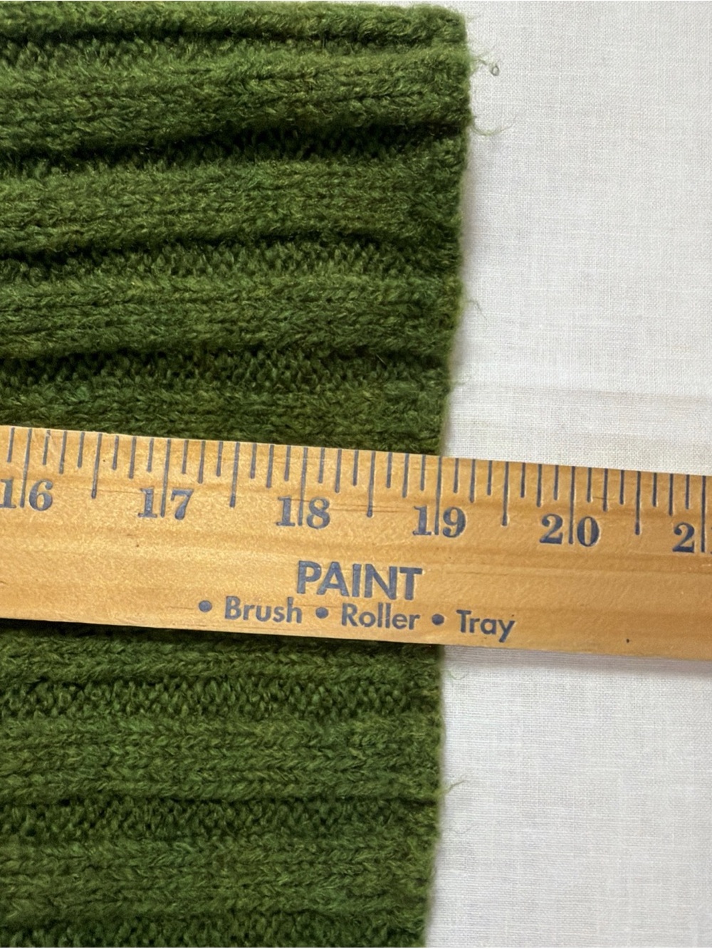 Anthropologie Rib Knit Crop Tank Top Green Sweater Size Medium - Picture 3 of 16